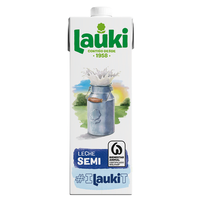 Leche Lauki 1l semidesnatada