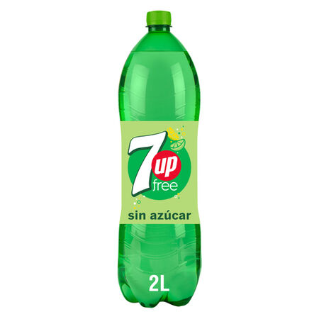 Refresco lima-limón 7Up botella 2l free