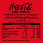 Refresco cola Coca-Cola botella 2l pack 4 zero az&uacute;car