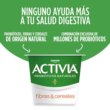Bífidus probiótico Activia 0% pack 4 chia y almendras