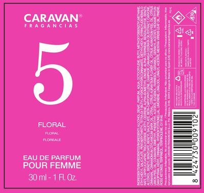 Eau de toilette Caravan mujer 30ml nº5