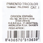 Pimiento italiano tricolor bolsa 500g