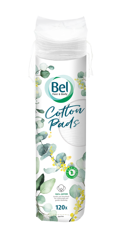 Discos desmaquillantes con 120 unidades Bel