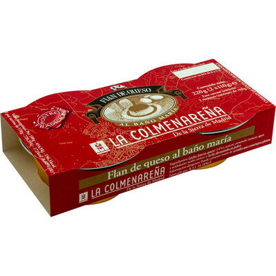 Flan de queso La Colmenare&ntilde;a 220g