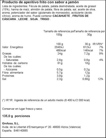 Snack Papa Delta Grefusa 135g