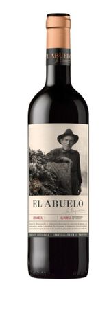 Vino tinto denominación de origen almansa crianza El Abuelo de Piqueras 75cl
