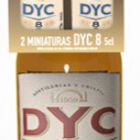 Whisky DYC 1l Doble Destilado origen nacional+ 2 miniaturas DYC 8