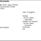 Tallarines salmón Pescanova 125g+20%