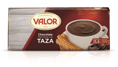 Chocolate sin gluten Valor 300g a la taza