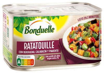 Ratatouille con berenjena, calabacín y pimiento Bonduelle 375g