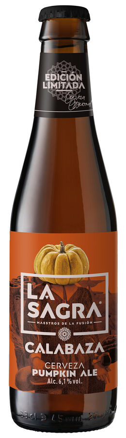 Cerveza La Sagra botella 33cl la calabaza pumkpin ale