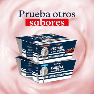 Yogur proteínas Danone pack 4 fresa