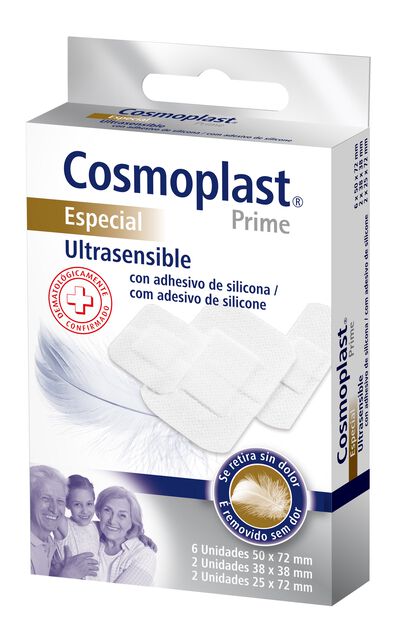 Apósitos Cosmoplast 10 uds ultrasensibles