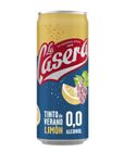 Tinto de verano sin alcohol La Casera 33cl lata limón