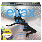 Compresas con alas liberty Evax 9 uds noche