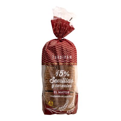 Pan de molde cereales Tradipan 900g
