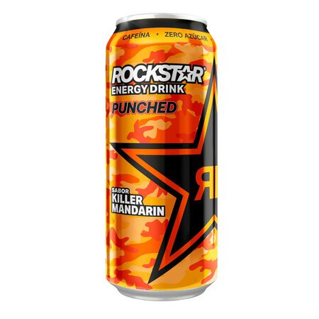 Bebida energética Rockstar 50cl mandarina