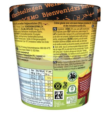 Ben&Jerry´s Mango 465ML