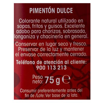 Pimentón Alipende lata 75g dulce