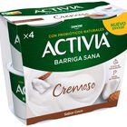 B&iacute;fidus Activia cremoso pack 4 sabor coco