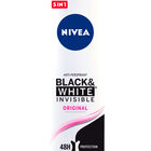 Desodorante en spray Nivea 200ml invisible antitranspirante