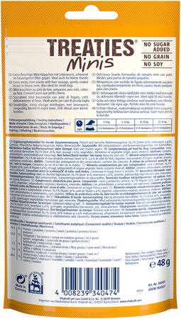 Snack perro Vitakraft Treaties mini 48g