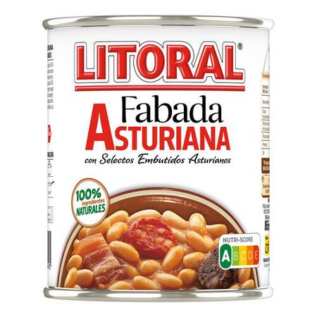 Fabada asturiana con selectos embutidos Litoral 865g