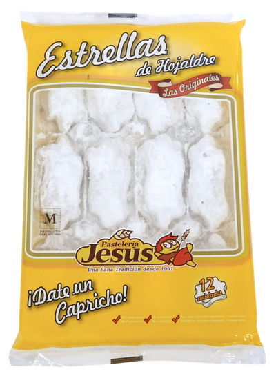 Estrellas de hojaldre Jes&uacute;s 300g