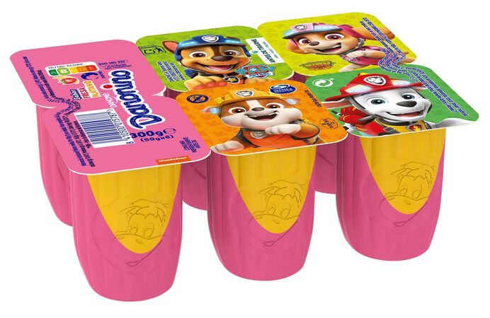 Petit Danonino pack 6 fresa y plátano