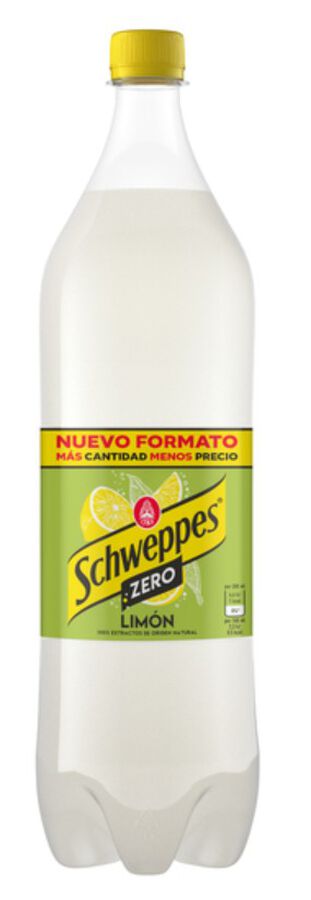 Refresco Lim&oacute;n Zero Schweppes 1,5l