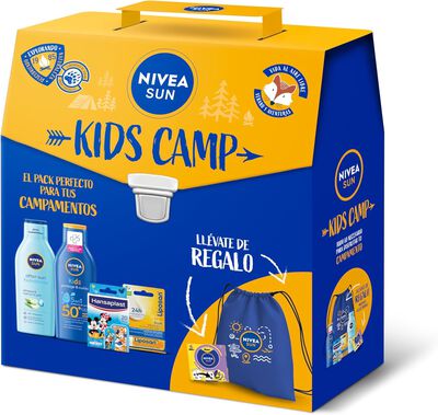 Estuche protección solar Nivea kids camp