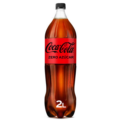 Refresco cola Coca-Cola botella 2l zero azúcar