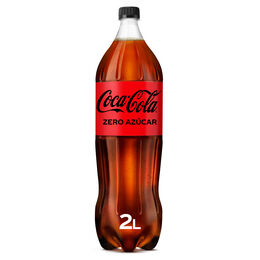 Refresco cola Coca-Cola botella 2l zero azúcar