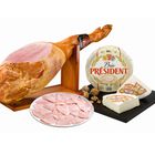 Lote: 250gr Jamón horno ahumado+250gr Queso Brie