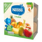 Preparado 7 frutas Nestlé sin gluten desde 6meses pack 4