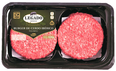 Hamburguesa de cerdo ibéricopack 4 de 90g