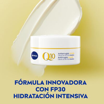 Crema facial de d&iacute;a Nivea Q10 50ml power SPF 30 antiarrugas