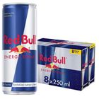 Bebida energ&eacute;tica lata 25cl pack de 8 Red Bull