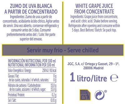 Mosto blanco Don Simon 1l