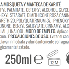 Crema corporal Bodyplus 250ml con aceite de rosa mosqueta