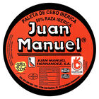 Centro de paleta cebo 50% Ib&eacute;rico Juan Manuel al corte