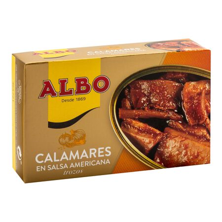 Calamar Albo 72g en salsa americana