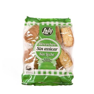 Bizcocho Laly sin lactosa y sin azúcar 450g