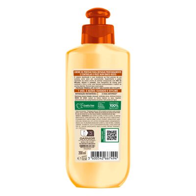 Crema de peinar 2 en 1 original remedies con miel Garnier 200 ml