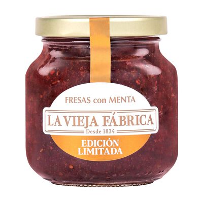 Mermelada con sabor a fresa y menta Ed. Limitada La Vieja Fábrica 280g