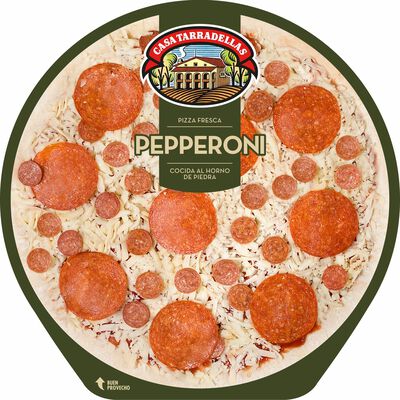 Pizza fresca pepperoni Casa Tarradellas 400 g