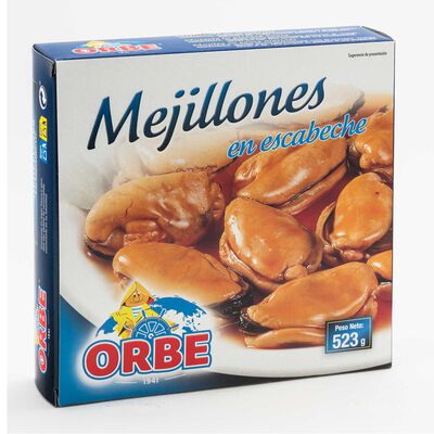 Mejillon Orbe 330g en escabeche