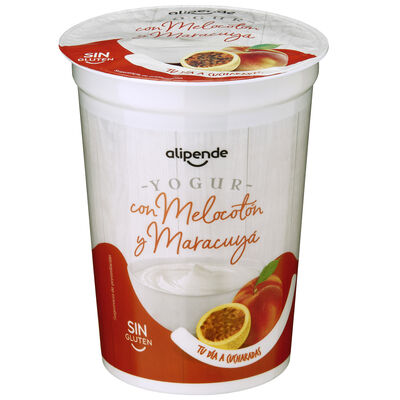 Yogur Alipende 500g albaricoque y melocotón