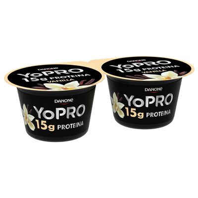Yogur proteínas Yopro pack 2 vainilla