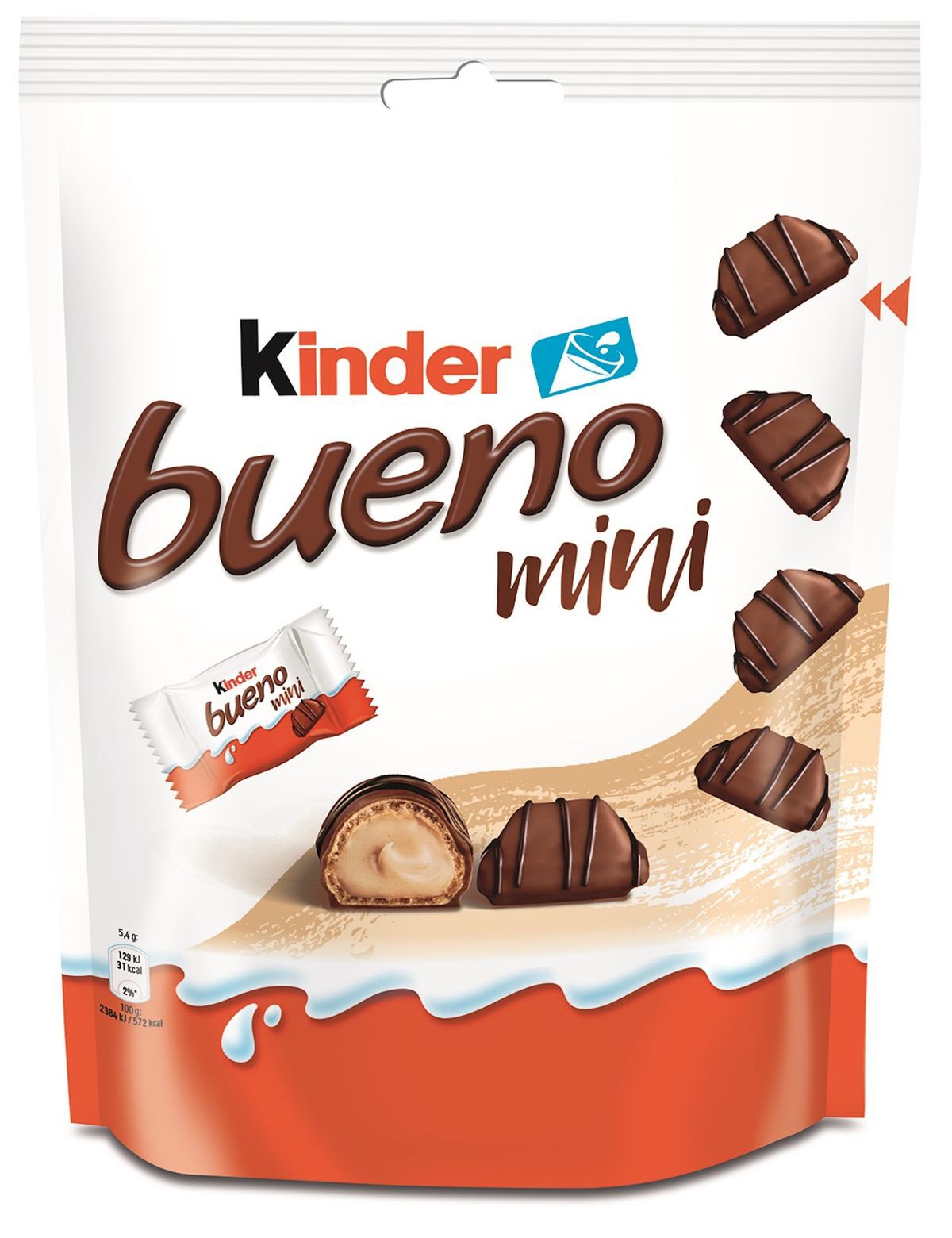 Chocolatina Kinder bueno 20u mini